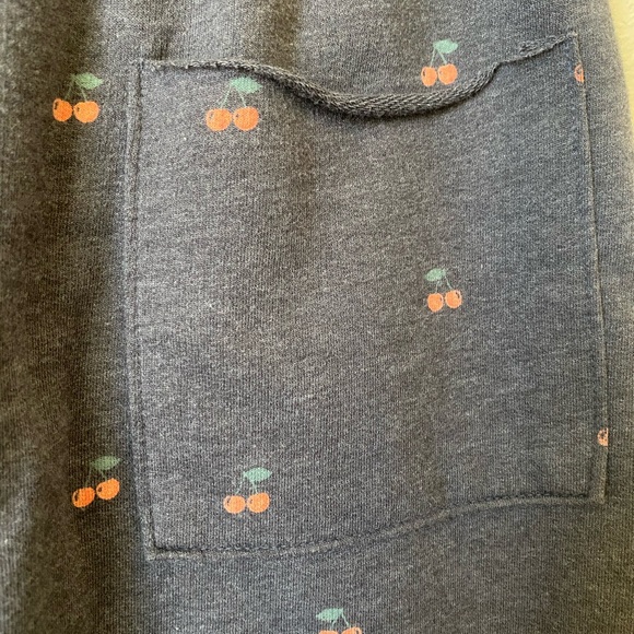 EUC Cherry Print Lounge Shorts - Picture 6 of 7